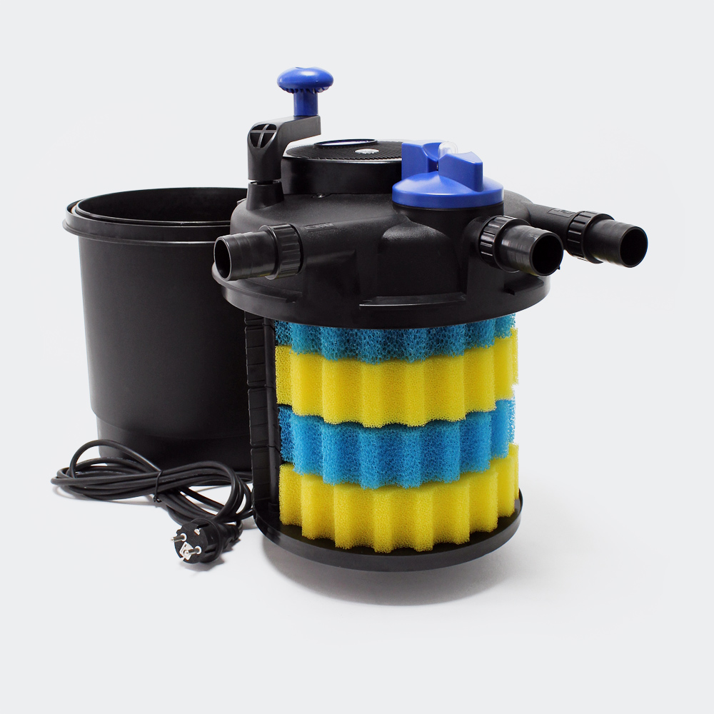 Filtro a pressione 6000 l con UVC da 11 W - immagine 3