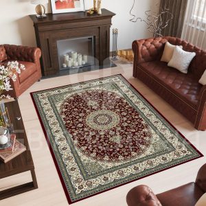 TAPPETO ORIENTALE SER PIERO DA VINCI 57119-1414 ROSSO