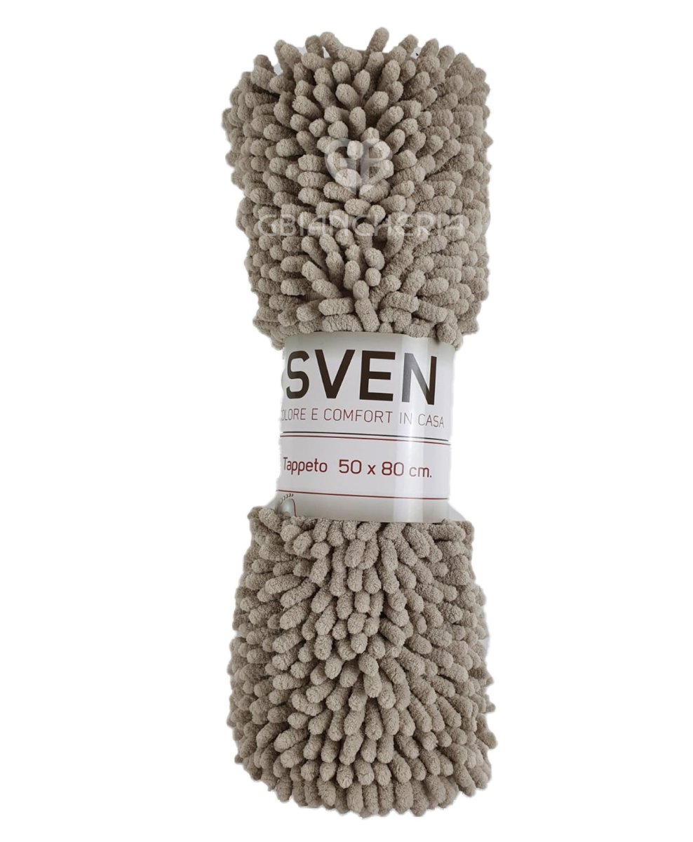 TAPPETO RICCIOLO BEIGE ANTISCIVOLO - immagine 5