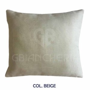 CUSCINO EFFETTO CANAPA BEIGE 50X50