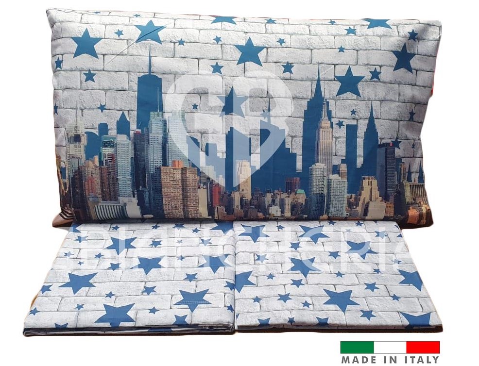 COPRIPIUMINO CITY IN 100% COTONE