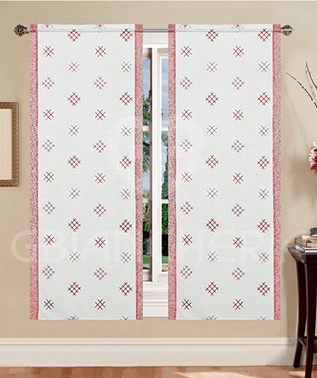 TENDE CLEME COLORE ROSSO MISURA 60×150