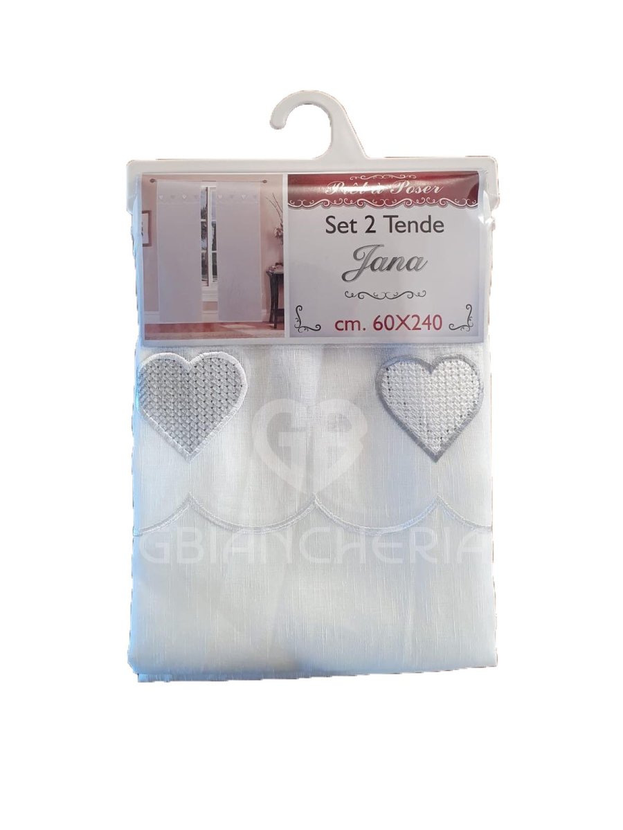 TENDE CUORE GRANDE GRIGIO MISURA 60×240 - immagine 4
