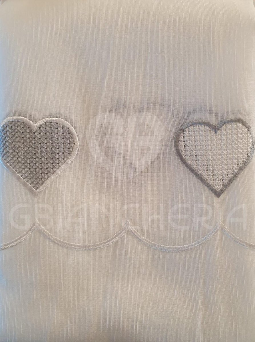TENDE CUORE GRANDE GRIGIO MISURA 60×240 - immagine 3