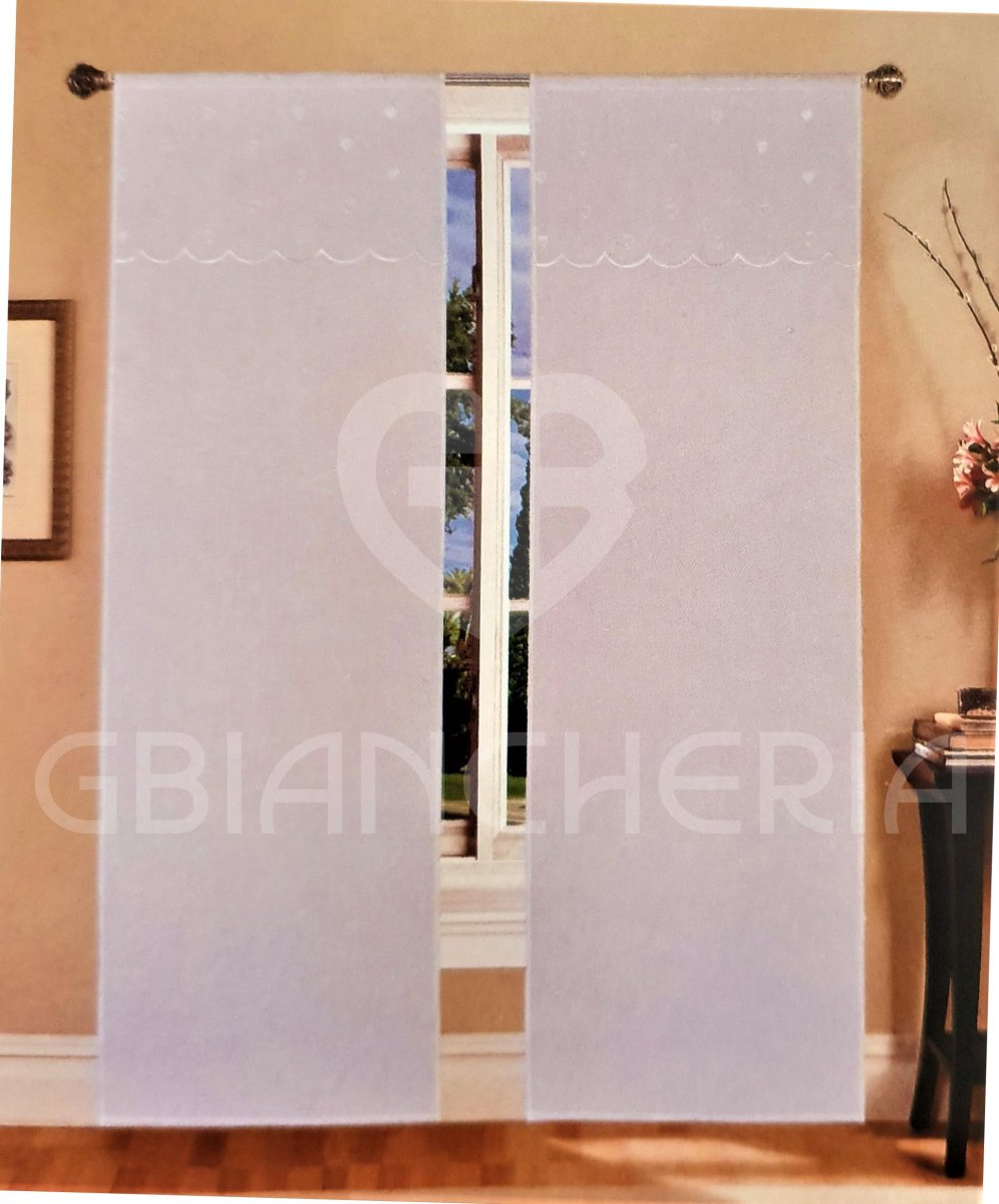 TENDE CUORE PICCOLO NATURAL MISURA 60×240