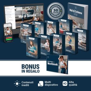 Offerta Manuale Mal di Schiena Stop by Francesca Giglio + Bonus