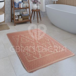 TAPPETO SARDO MULTIUSO ROSA