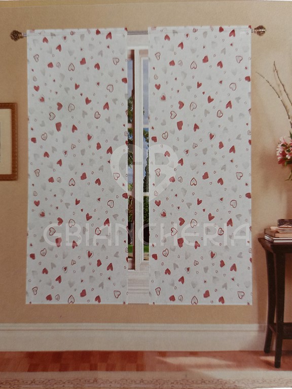 TENDE NADIA COLORE ROSSO MISURA 70×150