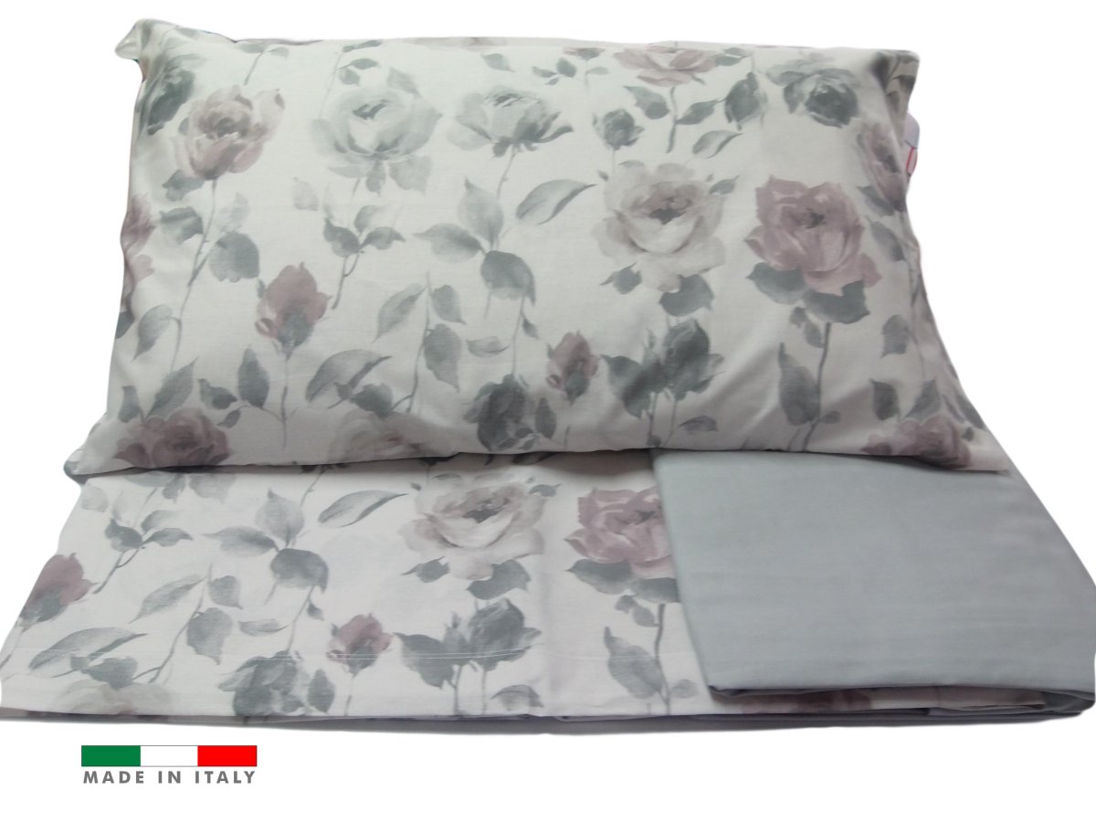 COMPLETO LETTO SILVYE LILLA IN COTONE