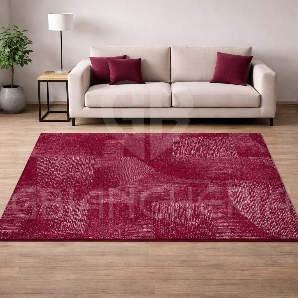 TAPPETO GRAFFIO MAGENTA BY SUARDI ANTISCIVOLO LAVABILE