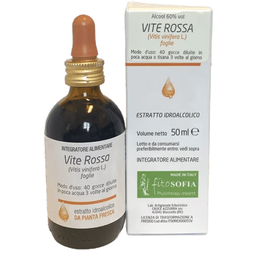 Tintura madre di Vite rossa